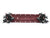 O Gauge 3-Rail Lionel 6-16393 WC Wisconsin Central Flatcar with Bulkheads 16393