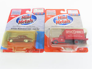 Lot of 8 HO Scale Mini Metals NYC/Woolworths Plymouth/Dodge Cars and Trucks