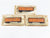 Lot of 3 HO Scale Walthers PFE Pacific Fruit Express Reefer Cars WEATHERED