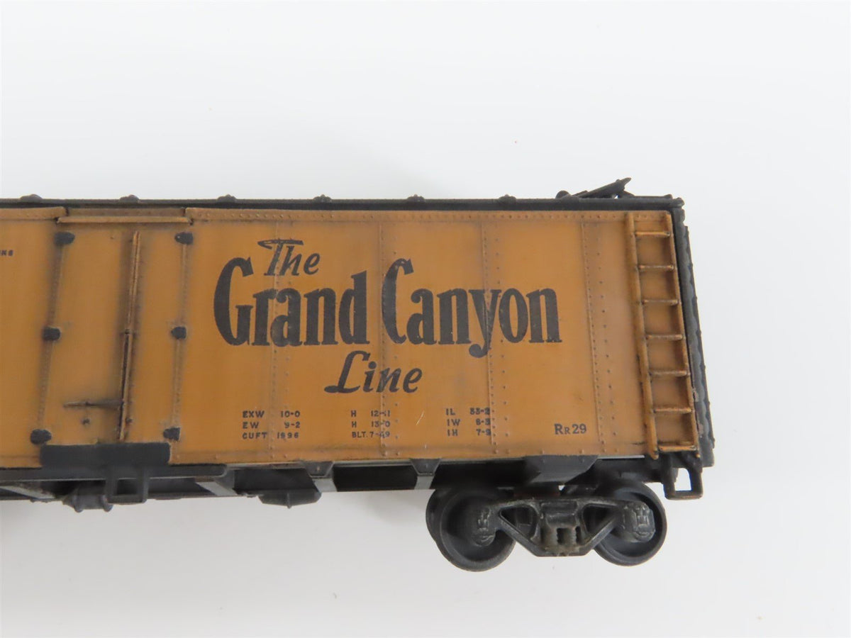 Lot of 6 HO SFRD Santa Fe &quot;Chief&quot;, &quot;Grand Canyon&quot;, &quot;Map&quot; Reefer Cars WEATHERED