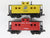 LOT of 12 N Model Power/AHM/Arnold MILW/ATSF/CBQ Caboose, Hopper, & Boxcars