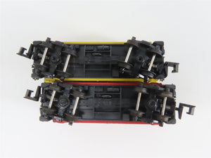 LOT of 12 N Model Power/AHM/Arnold MILW/ATSF/CBQ Caboose, Hopper, & Boxcars