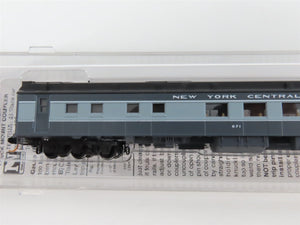 LOT of 6 N Scale Micro-Trains MTL NYC New York Central RPO/Coach Passenger Cars