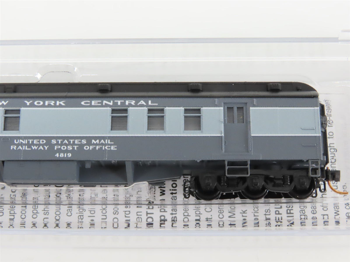LOT of 6 N Scale Micro-Trains MTL NYC New York Central RPO/Coach Passenger Cars