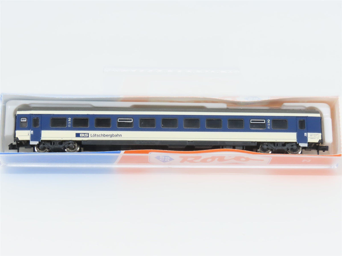 N Scale Roco 24335 BLS Lötschbergbahn 2nd Class Coach Passenger #21-73415