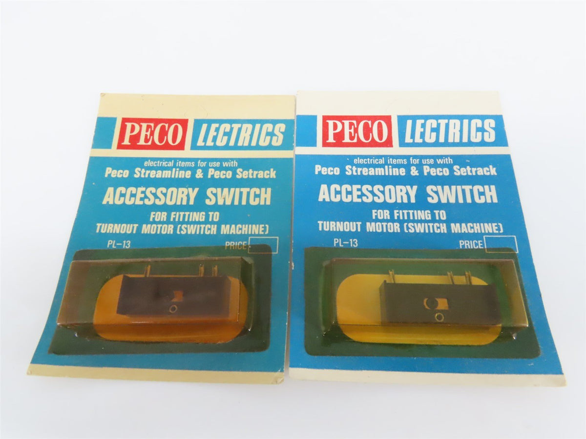LOT of 13 PECO Motor Switch Machines &amp; Accessory Switches
