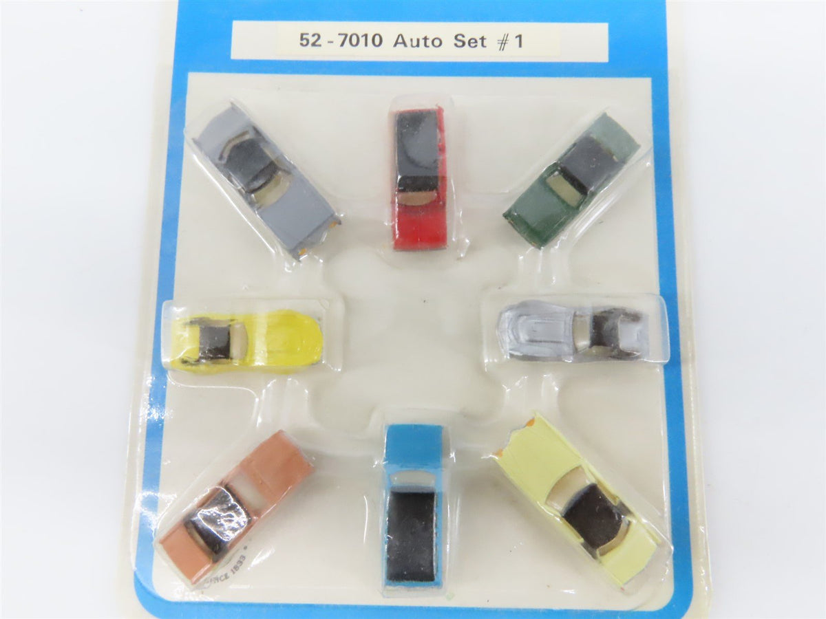 LOT of 10+ N Scale Kato/Tomix Car, Trucks, People Figures &amp; Sign Packs