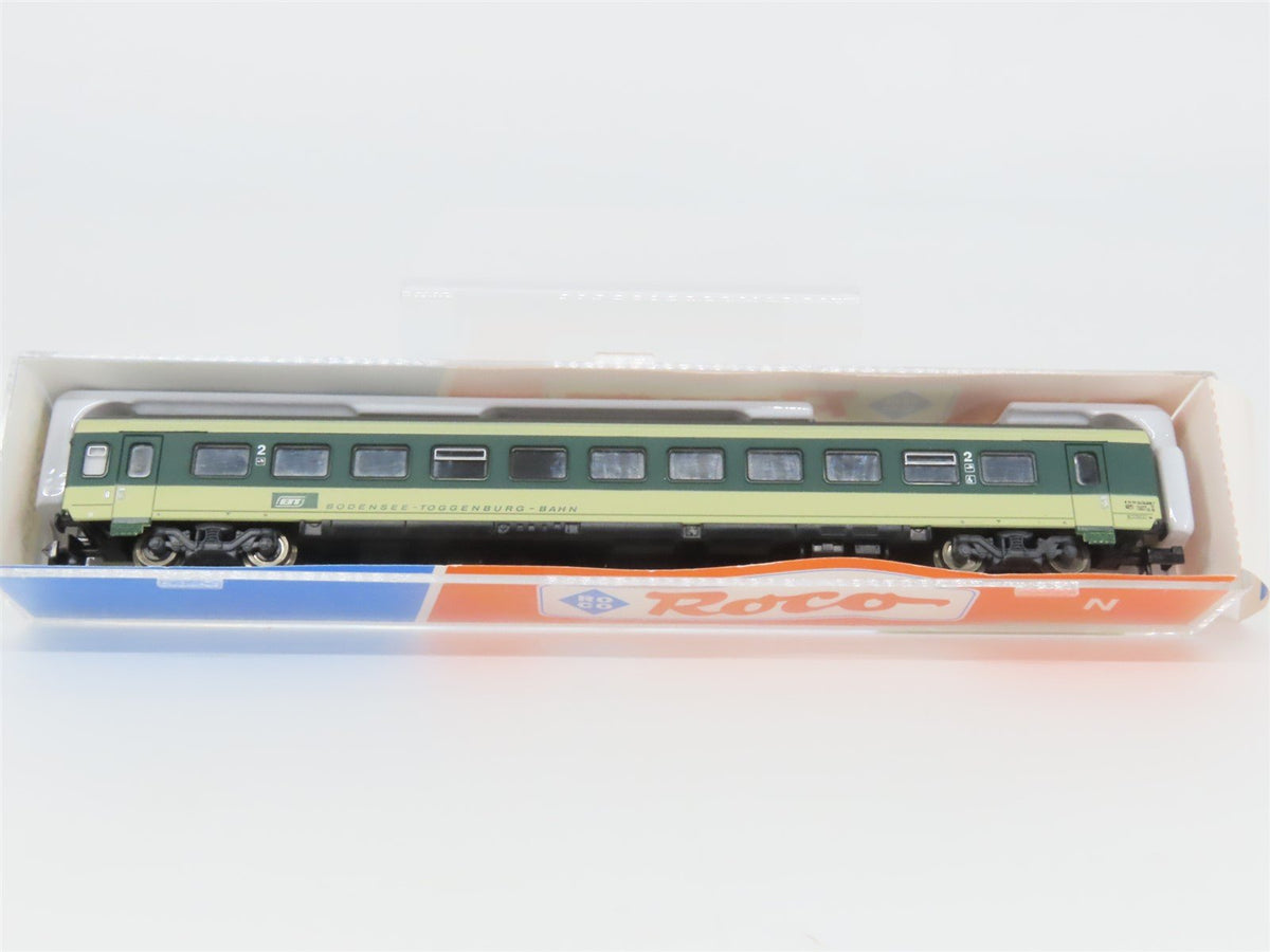 N Roco 24354 BT Bodensee-Toggenburg-Bahn 2nd Class Coach Passenger #21-75204