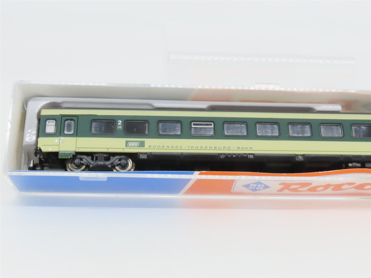 N Roco 24354 BT Bodensee-Toggenburg-Bahn 2nd Class Coach Passenger #21-75204