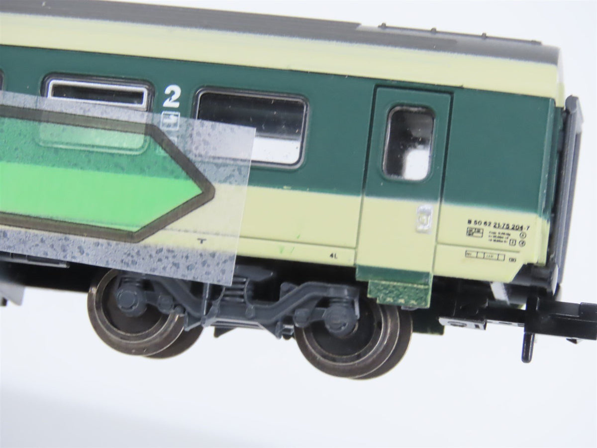 N Roco 24354 BT Bodensee-Toggenburg-Bahn 2nd Class Coach Passenger #21-75204