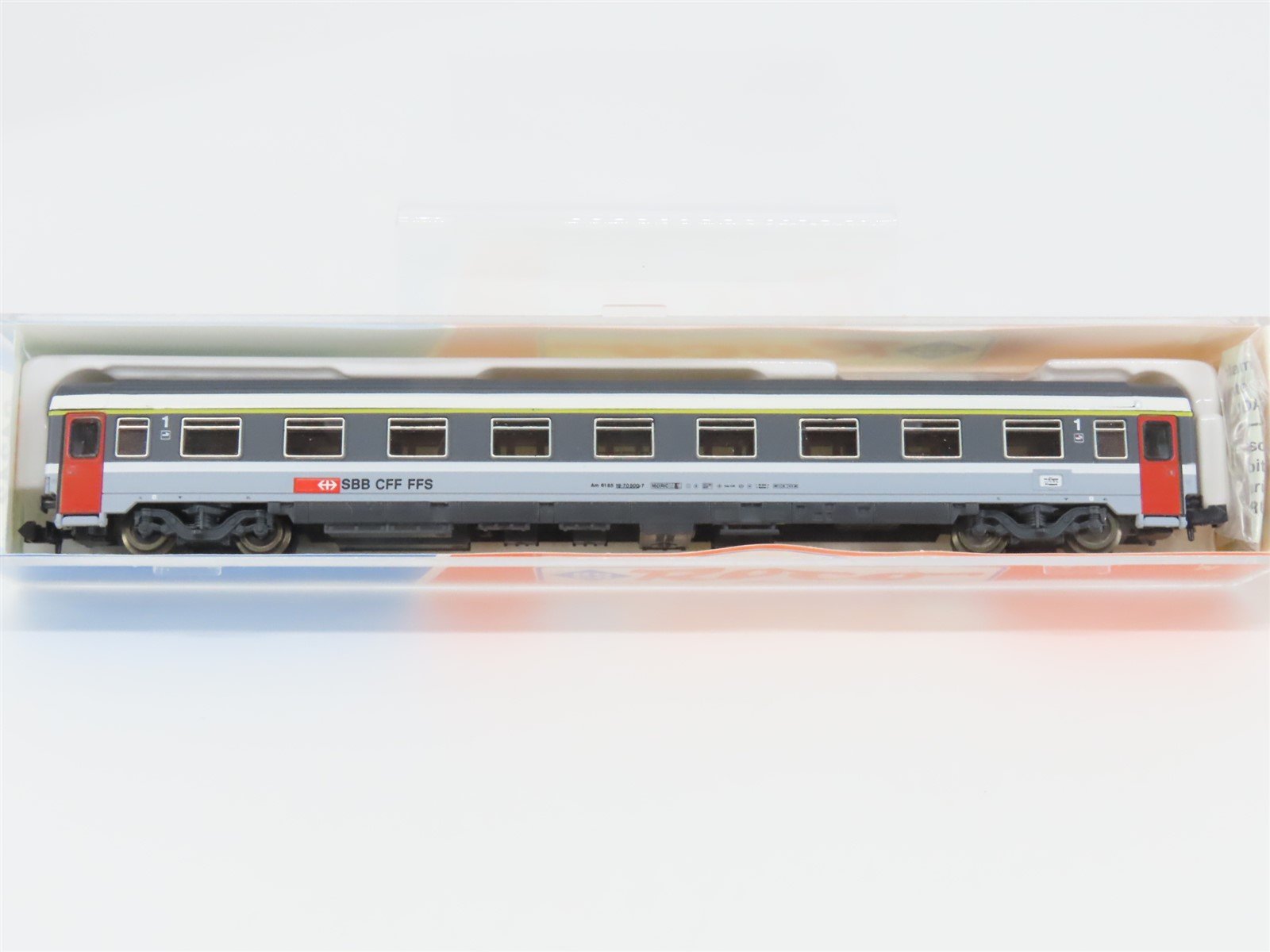 N Scale Roco 24242 SBB CFF FFS Swiss Federal Railways 1st Class Coach Passenger