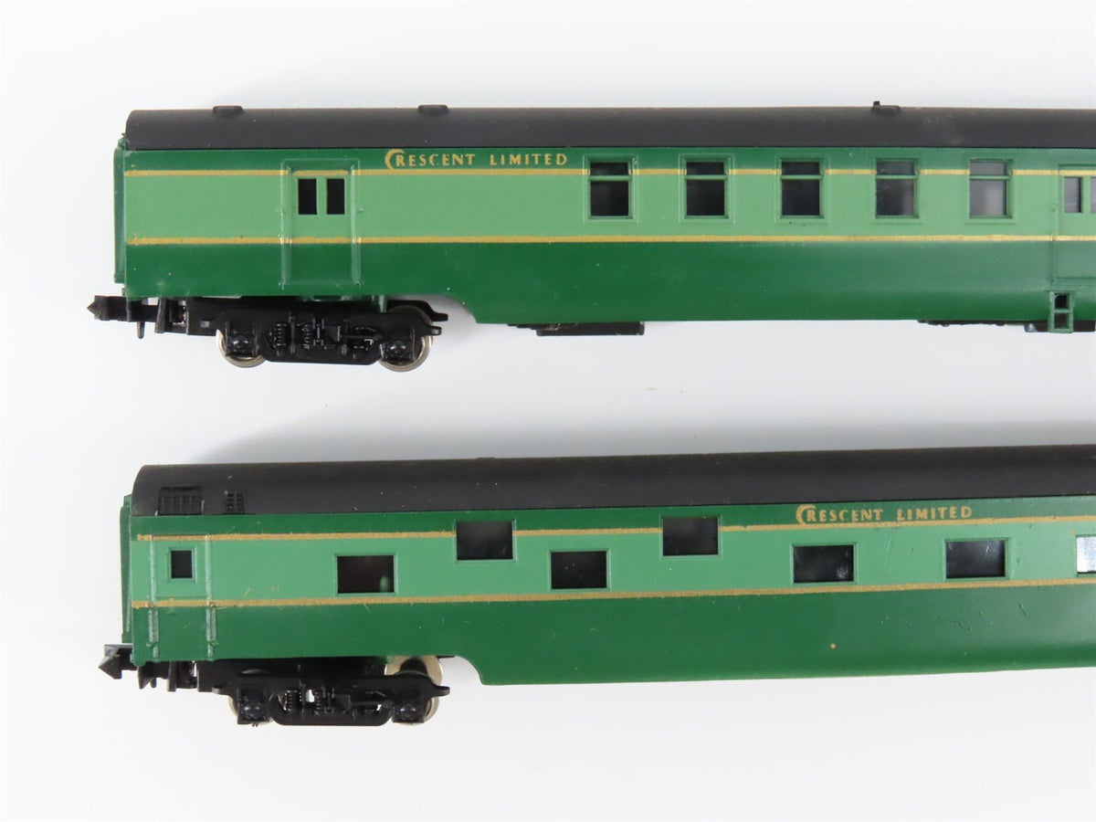 N Scale Con-Cor Crescent Limited 4-6-4 Steam Loco w/ 4 Passenger Cars