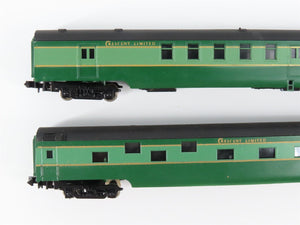 N Scale Con-Cor Crescent Limited 4-6-4 Steam Loco w/ 4 Passenger Cars
