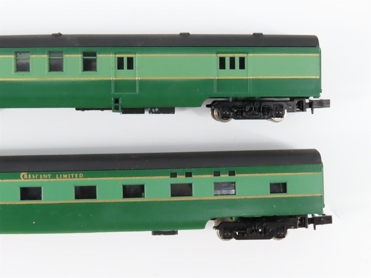 N Scale Con-Cor Crescent Limited 4-6-4 Steam Loco w/ 4 Passenger Cars