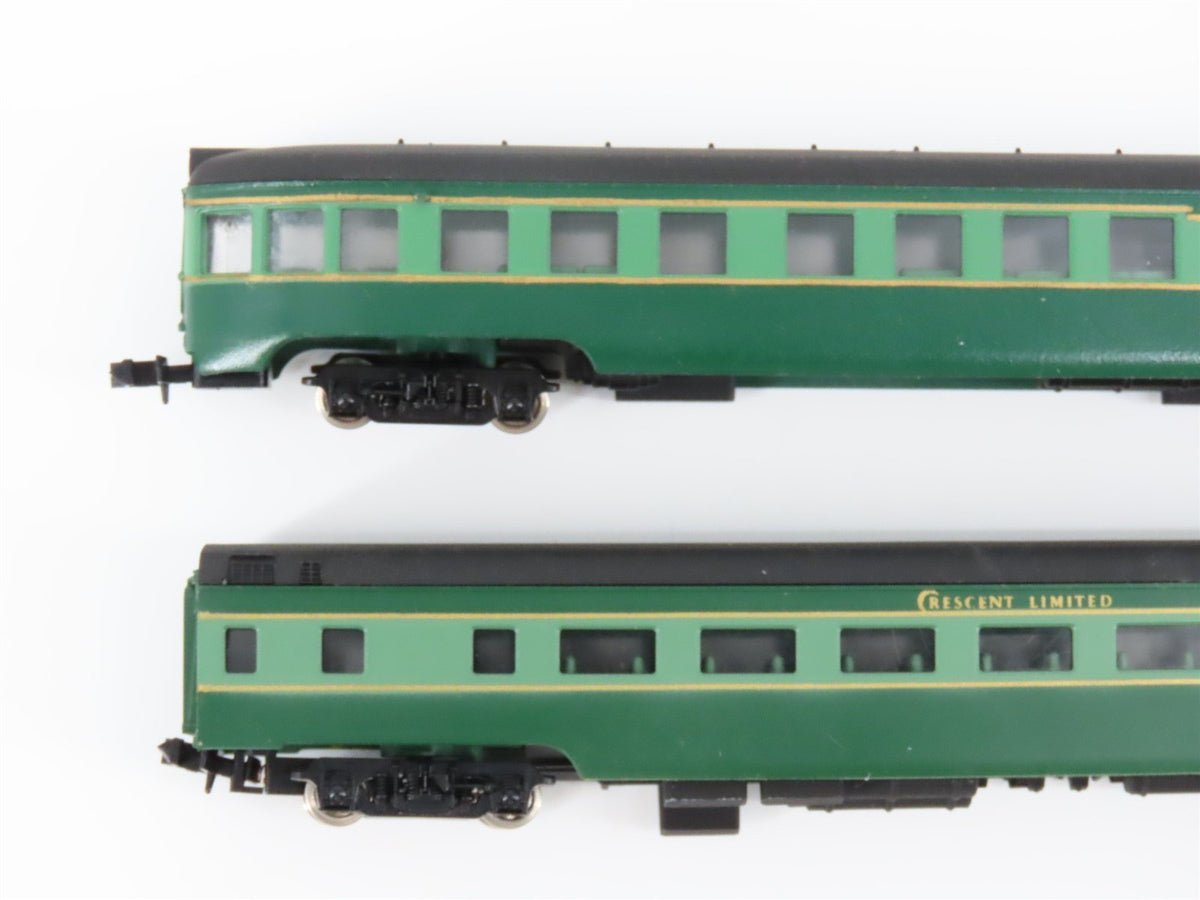 N Scale Con-Cor Crescent Limited 4-6-4 Steam Loco w/ 4 Passenger Cars
