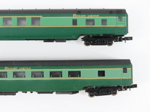 N Scale Con-Cor Crescent Limited 4-6-4 Steam Loco w/ 4 Passenger Cars