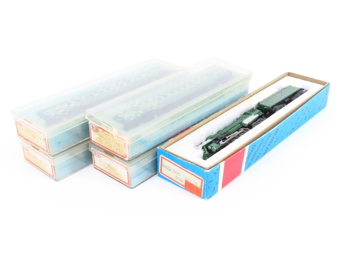 N Scale Con-Cor Crescent Limited 4-6-4 Steam Loco w/ 4 Passenger Cars