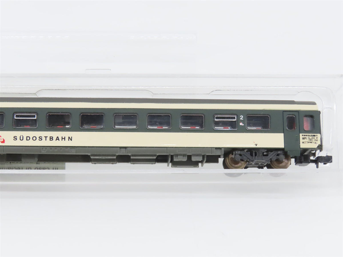 N Scale Roco SOB Südostbahn 2nd Class Coach Passenger Car - Custom