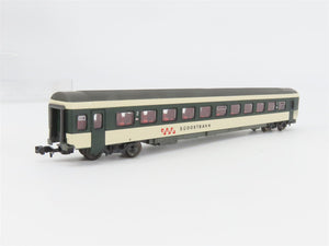 N Scale Roco SOB Südostbahn 2nd Class Coach Passenger Car - Custom