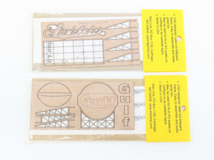 LOT of 9 N Scale Blair Line Buildings, & Billboard Wood Kits