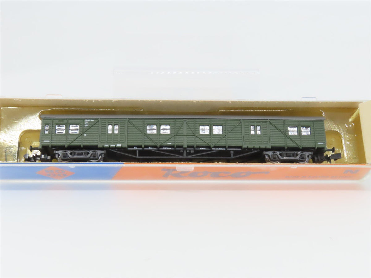 N Scale Roco 02370A DB Deutsche Bahn Baggage Passenger #113822