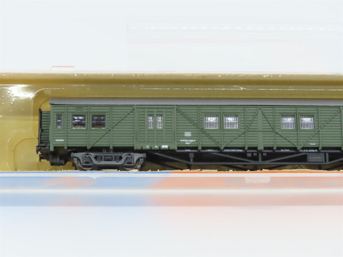 N Scale Roco 02370A DB Deutsche Bahn Baggage Passenger #92-11463