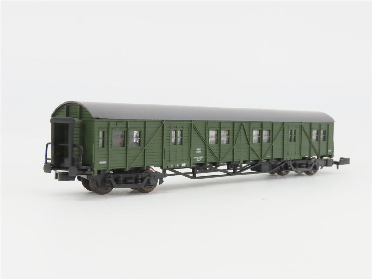 N Scale Roco 02370A DB Deutsche Bahn Baggage Passenger #92-11463