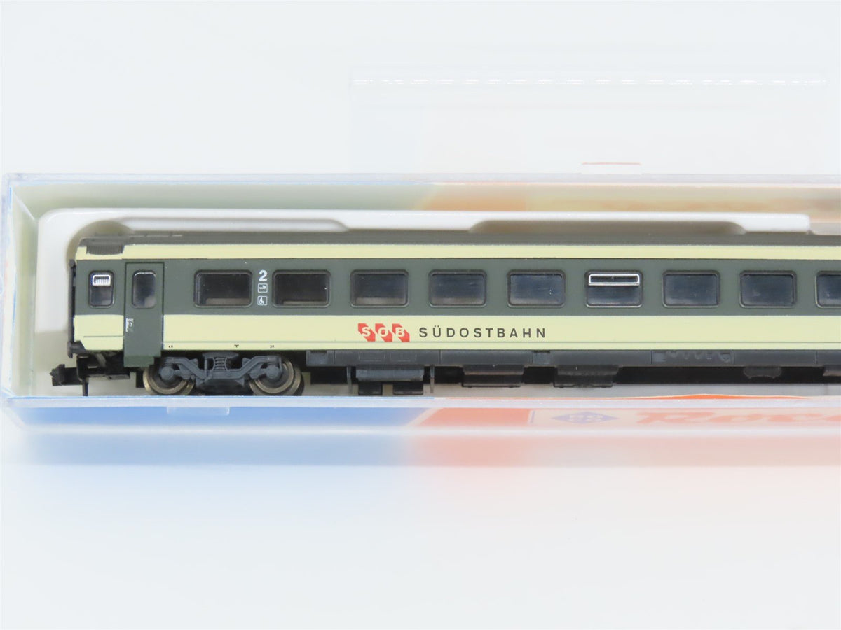 N Scale Roco 24327 SOB Südostbahn 2nd Class Coach Passenger Car #21-73251