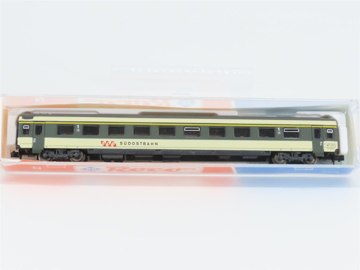 N Scale Roco 24326 SOB Südostbahn 1st Class Coach Passenger Car #10-73120