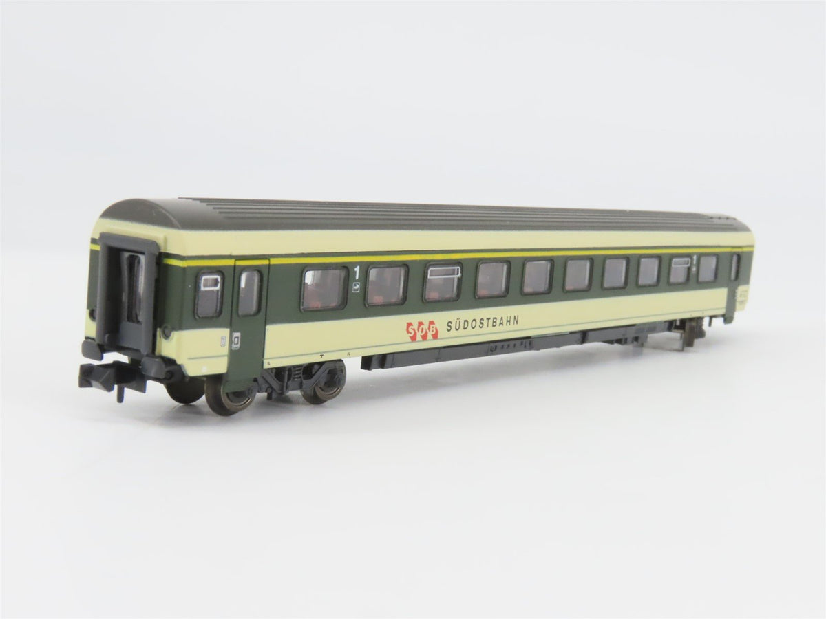 N Scale Roco 24326 SOB Südostbahn 1st Class Coach Passenger Car #10-73120