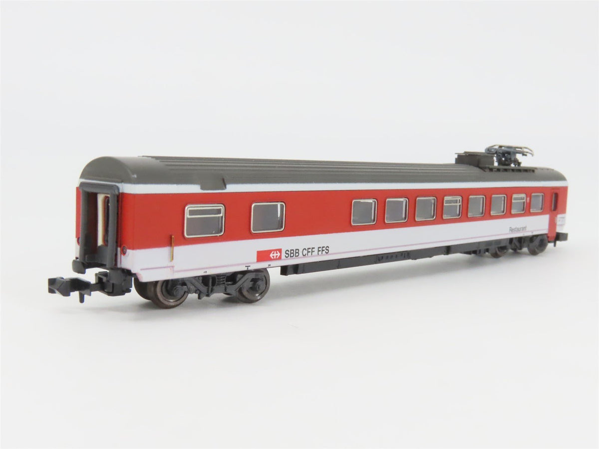 N Scale Roco 24276 SBB CFF FFS Swiss Federal Railways Restaurant Passenger
