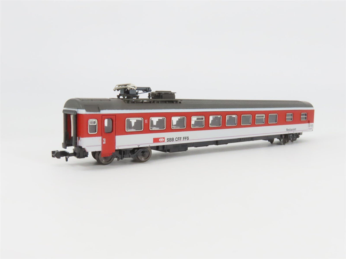 N Scale Roco 24276 SBB CFF FFS Swiss Federal Railways Restaurant Passenger
