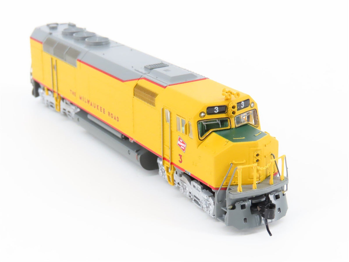 N Scale Athearn 15378 MILW Milwaukee Road FP45 Diesel Loco #3 w/ DCC &amp; Sound