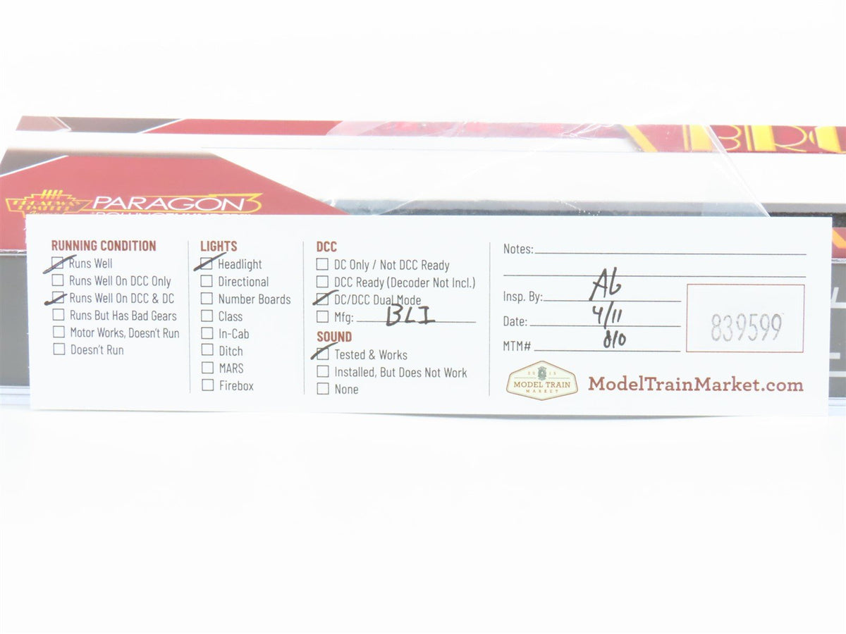 N Scale Broadway Limited BLI 3815 UP F7A Diesel Loco #X1468 w/ DCC &amp; Sound
