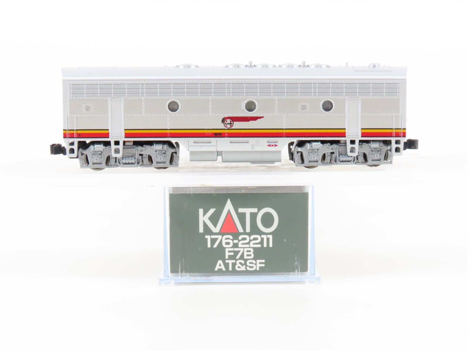 N Scale KATO 176-2211 ATSF Santa Fe F7B Diesel Locomotive No# w/ DCC