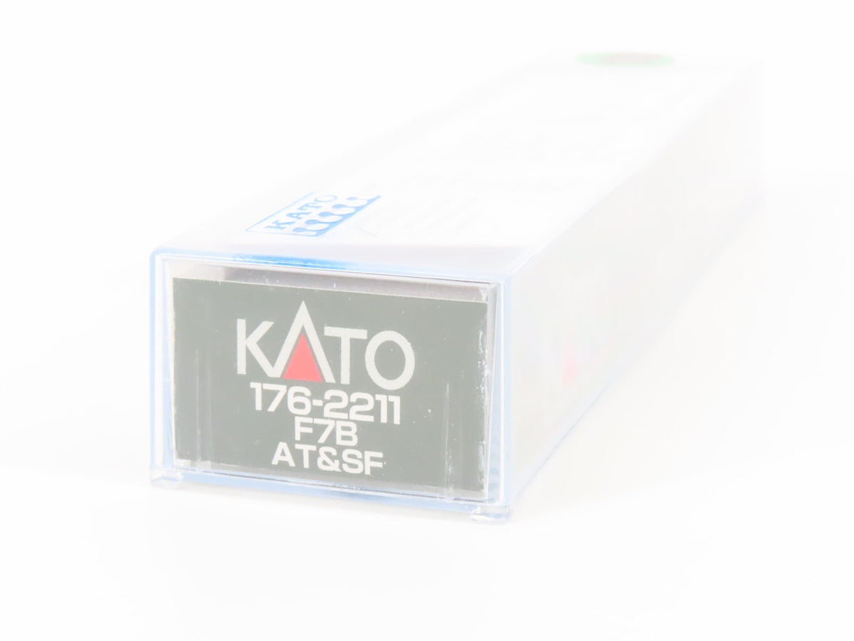 N Scale KATO 176-2211 ATSF Santa Fe F7B Diesel Locomotive No# w/ DCC