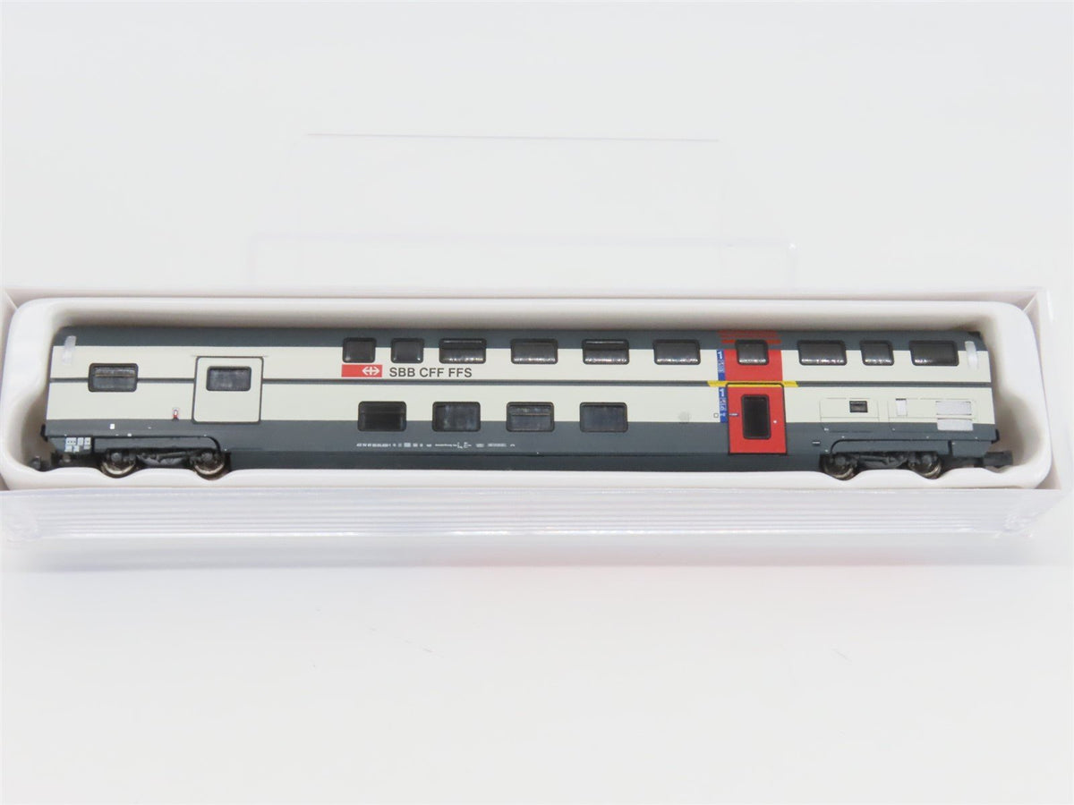 N Scale Hobbytrain H25103 SBB CFF FFS IC2000 Double Deck Coach Passenger