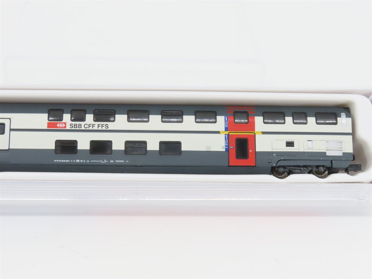 N Scale Hobbytrain H25103 SBB CFF FFS IC2000 Double Deck Coach Passenger