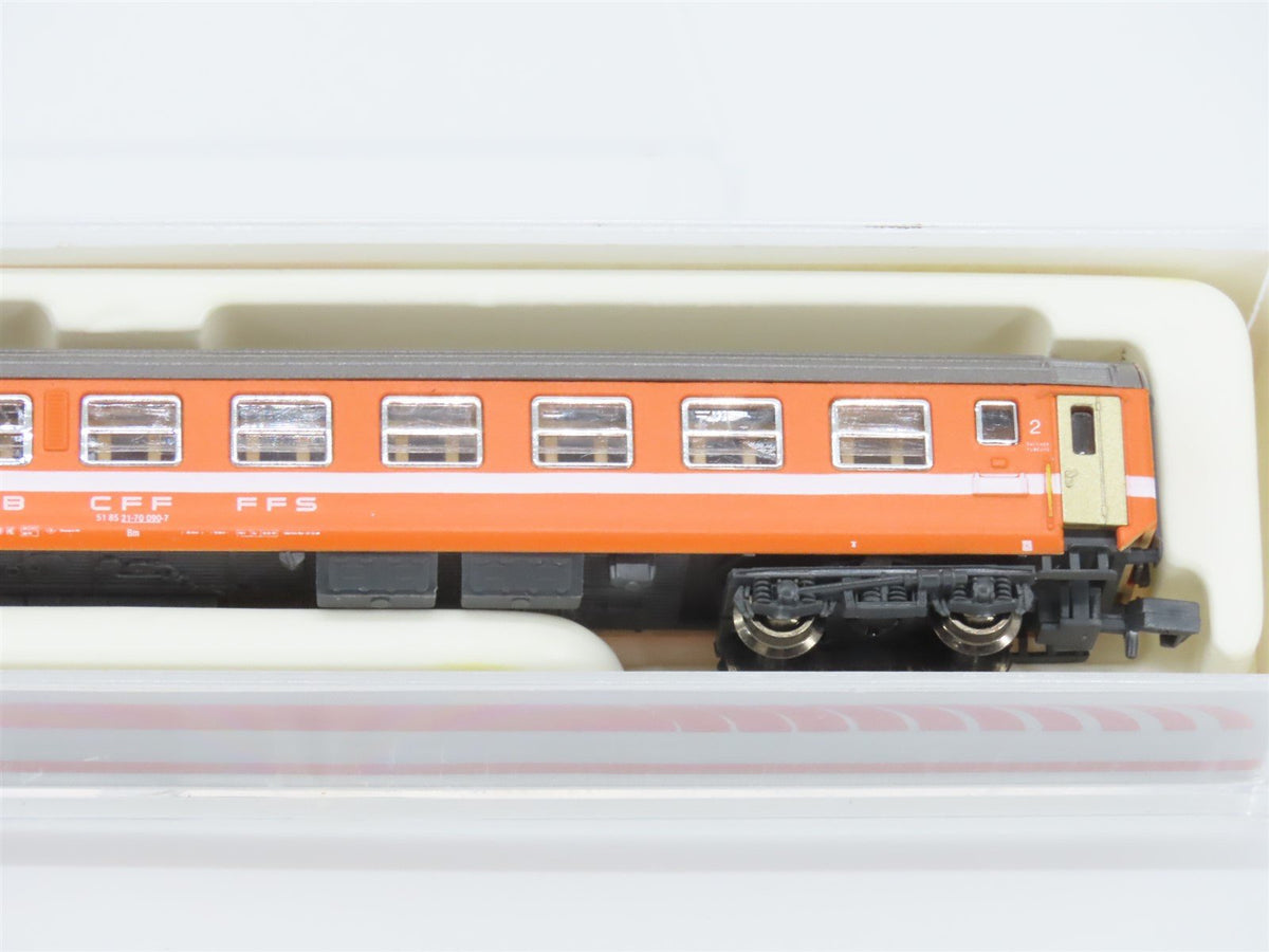 N Scale Hobbytrain 20005 SBB CFF Swiss Railway 2nd Class Coach Passenger 2170090
