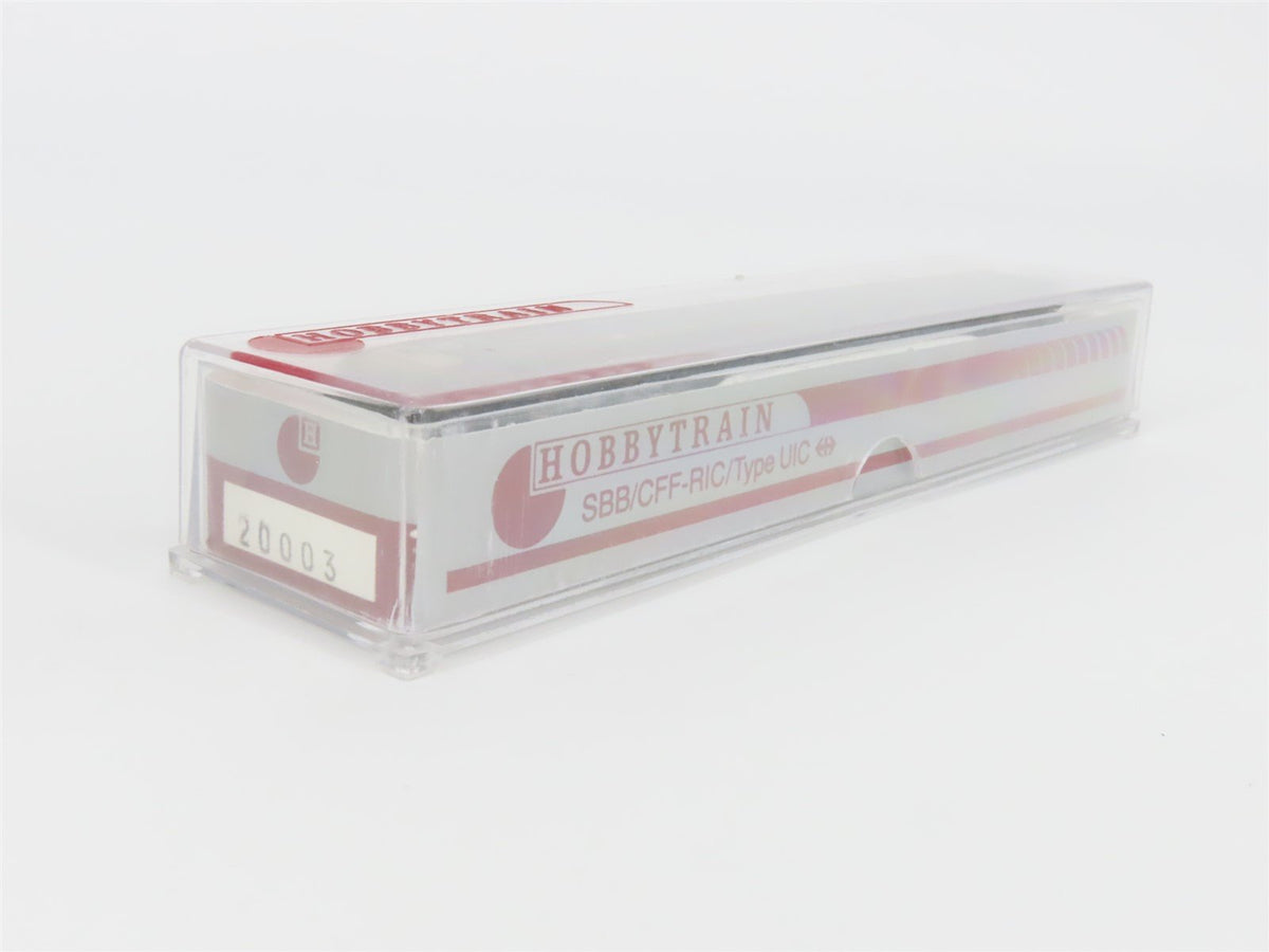 N Scale Hobbytrain 20003 SBB CFF FFS 2nd Class Coach Passenger #21-70132