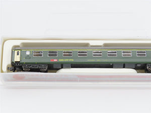 N Scale Hobbytrain 20001 SBB CFF FFS 1st Class Coach Passenger #19-70032