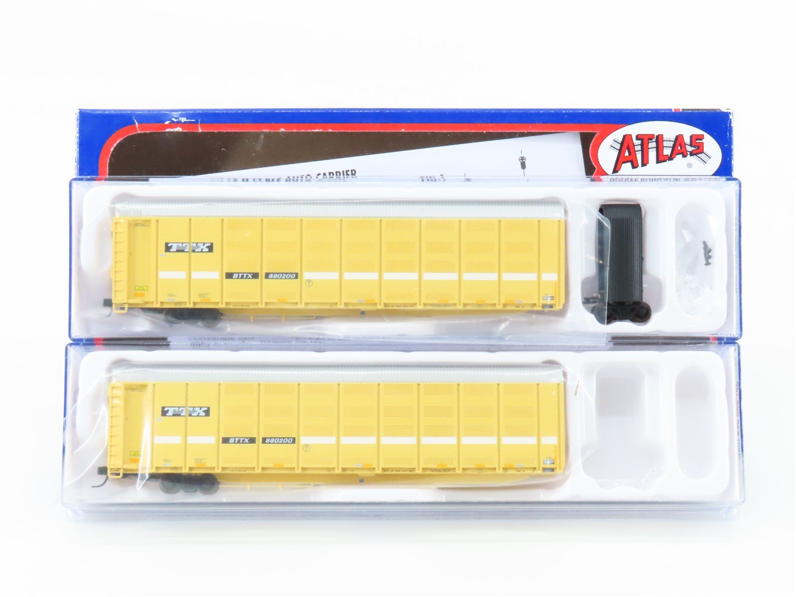 N Scale Atlas 50005180 BTTX/TTX Articulated Auto Carrier #880200