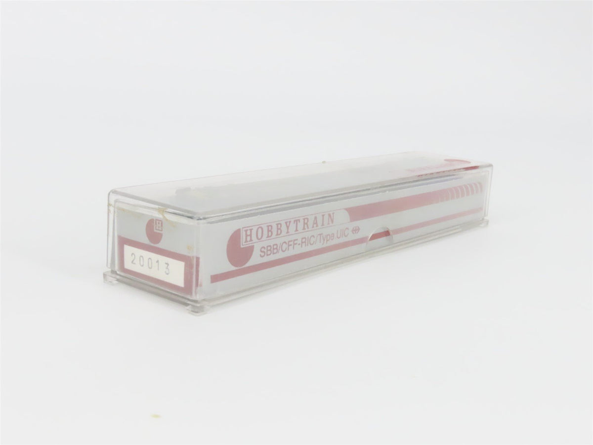 N Scale Hobbytrain 20013 SBB CFF FFS 2nd Class Coach Passenger #21-70089