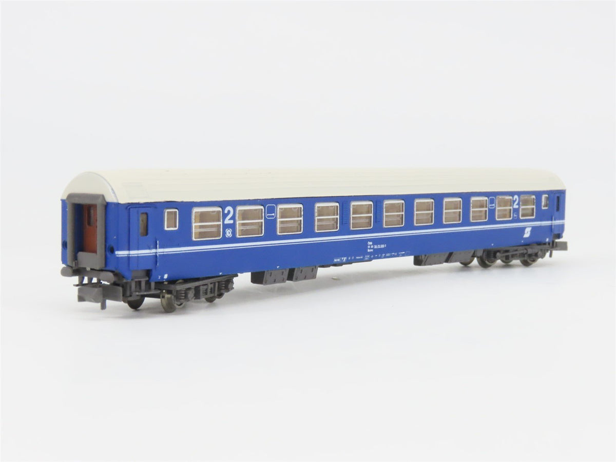 N Scale Hobbytrain 20010 OBB 2nd Class Coach Passenger #50-70020