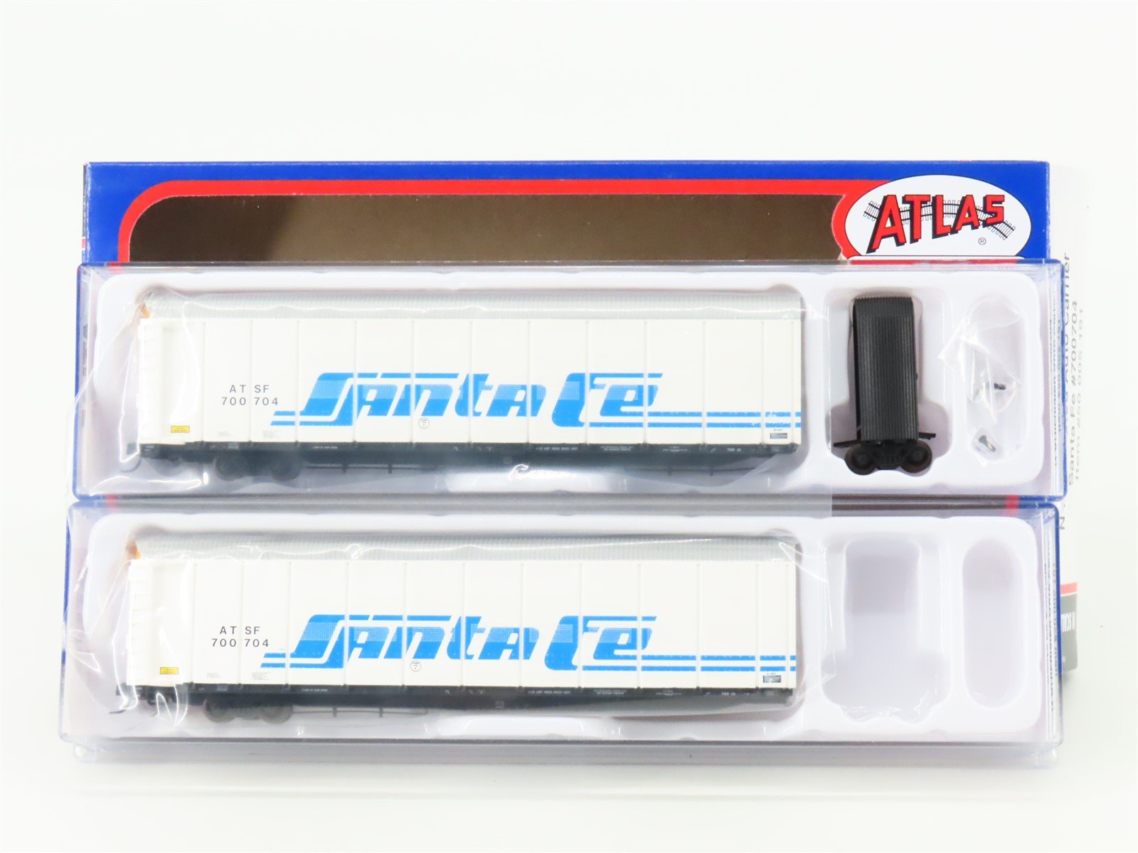 N Scale Atlas 50005191 ATSF Santa Fe Articulated Auto Carrier #700704