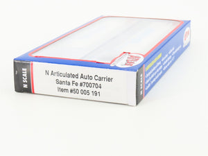 N Scale Atlas 50005191 ATSF Santa Fe Articulated Auto Carrier #700704