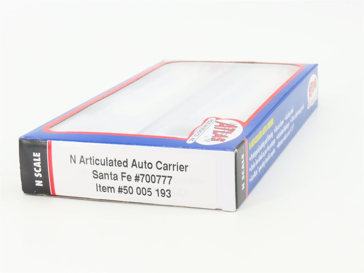 N Scale Atlas 50005193 ATSF Santa Fe Articulated Auto Carrier #700777