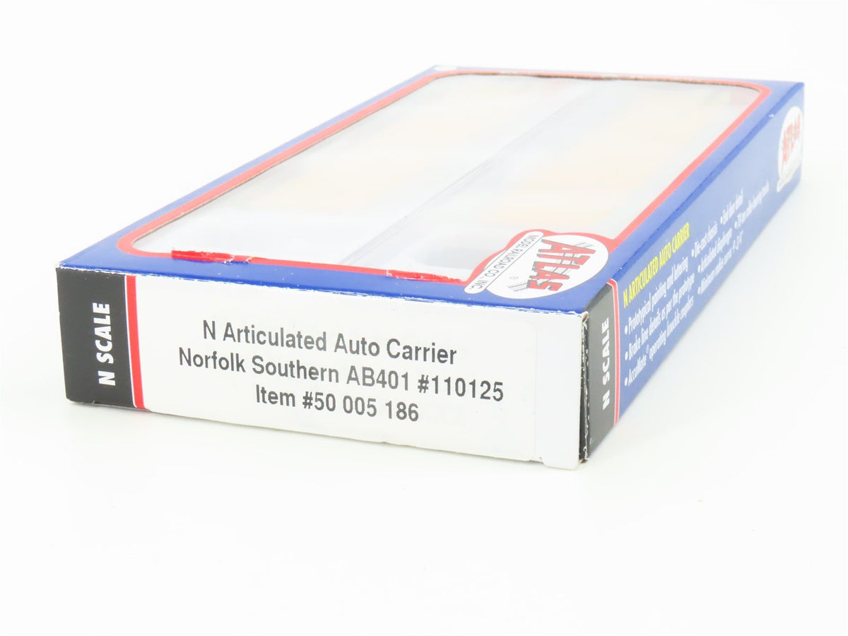 N Scale Atlas 50005186 NS Norfolk Southern Articulated Auto Carrier #110125