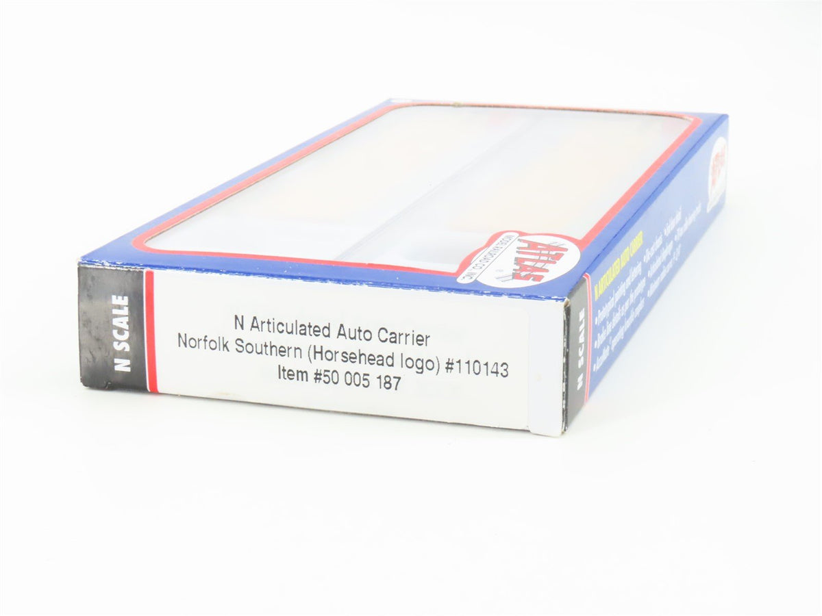 N Scale Atlas 50005187 NS Norfolk Southern Articulated Auto Carrier #110143