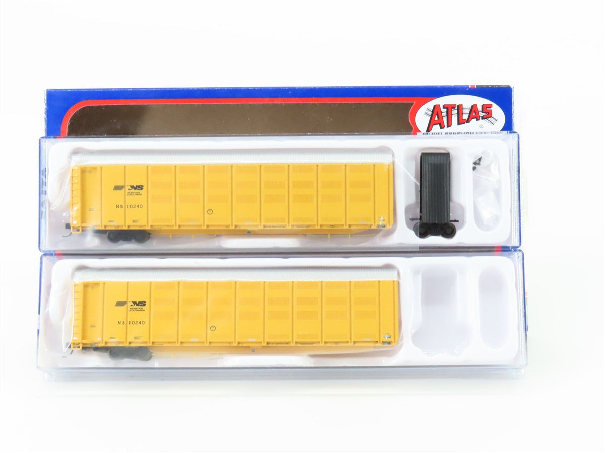 N Scale Atlas 50005190 NS Norfolk Southern Articulated Auto Carrier #110240